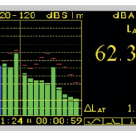 Режим измерения и индикации уровня шума в шумомере-виброметре АССИСТЕНТ-TOTAL